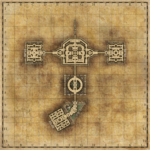 Lucifer, Secret Garden map image