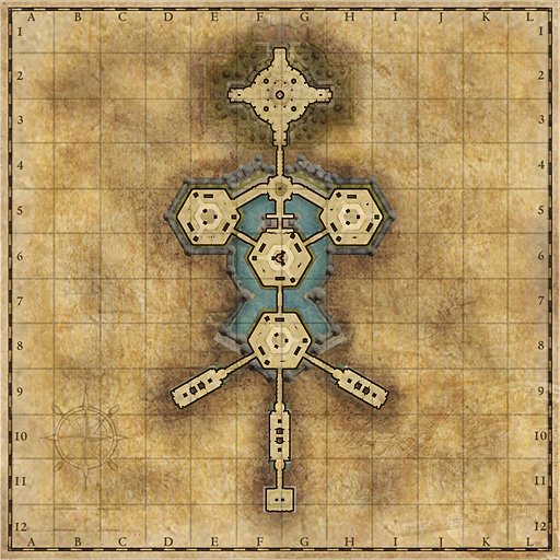 Lucifer, Moonlight Garden map image