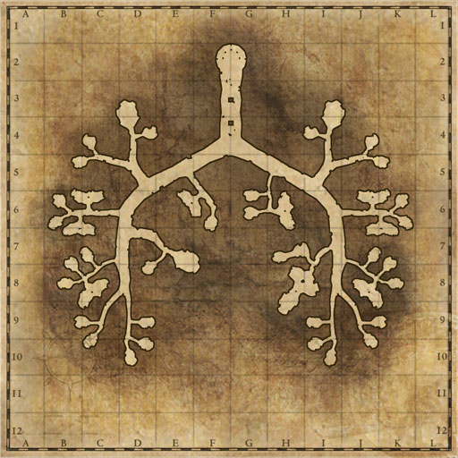 Sacred Sedecram Hiding Place map image