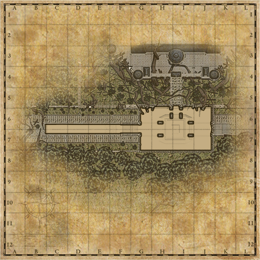 Bernier Mansion, Entrance map image