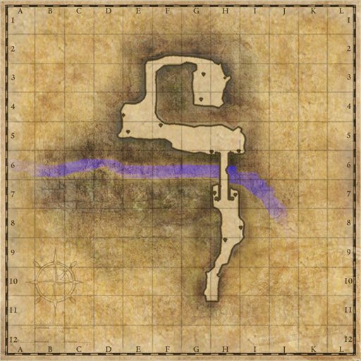 Lucifer Castle, Entrance map image